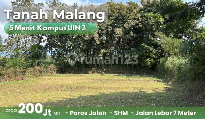 Tanah Kavling Lingkungan Asri Siap Bangun Rukost Malang