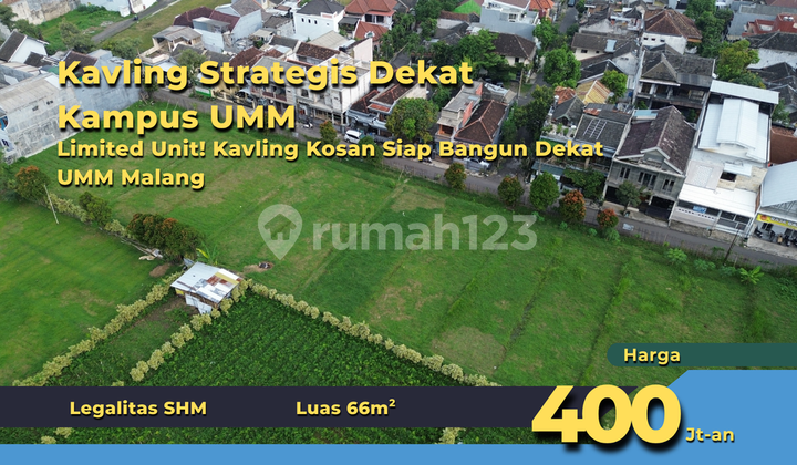Boarding House Near UMM Campus 3, Suitable for Quick Return on Investment