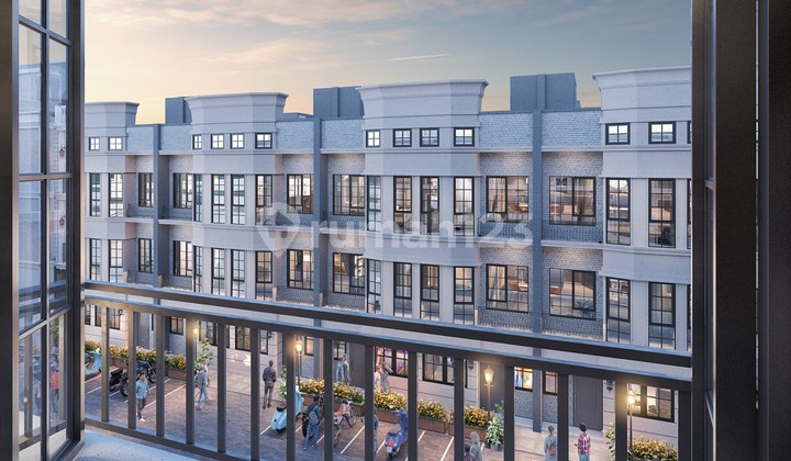 Cambridge Dormitory Boarding House PIK2 3 Floors Fully Furnished + Smart Door Lock Near Campus