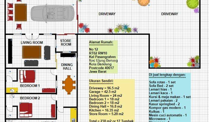 Rumah Asri Pergunungan Ujungberung Dijual Cepat 2