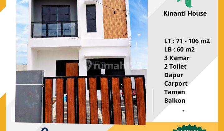 Rumah 2 lantai Scandinavian kini hadir di Bandung Timur 1