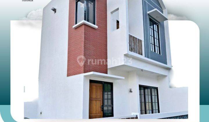 Rumah 2 lantai Scandinavian di Bandung Timur, dekat Padasuka 1