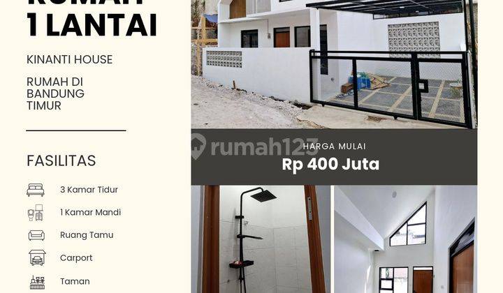 Rumah 1 Lantai Dijual Lokasi Strategis Jatihandap Bandung Timur 1