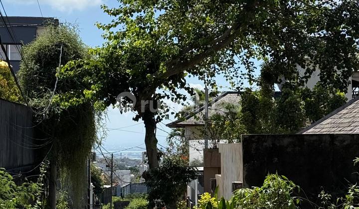 For Sale Small Land Plot 266M2 Ocean View Jimbaran