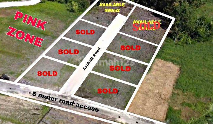 Dijual Tanah View Sawa 496m2 Jalan Kaki Ke Pantai Kedungu 1