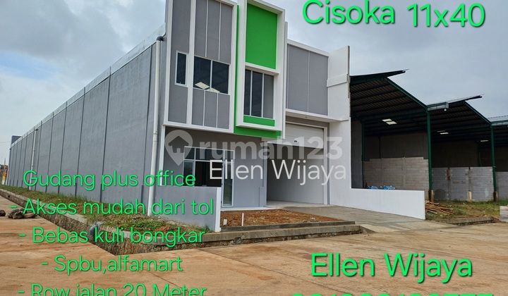 Ready Warehouse Ready to Use Surya Grand Cisoka Tangerang Easy and Safe Access