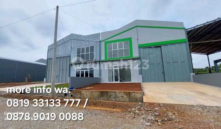 Gudang Sigma Kartika Gunung Sindur Serpong Aman dan Bebas Banjir