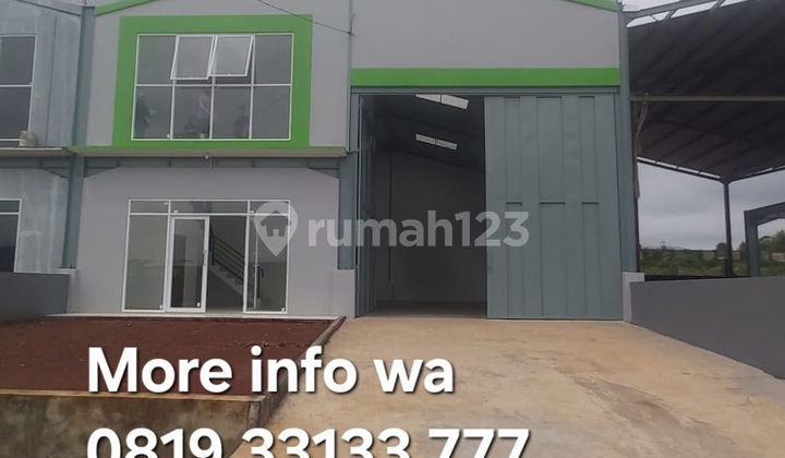 Gudang Industri Sigma Kartika Serpong Gunung Sindur Ready Cepat