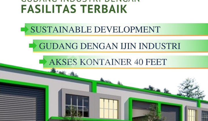 Sigma Kartika Serpong Gunung Sindur Industrial Warehouse Ready Fast