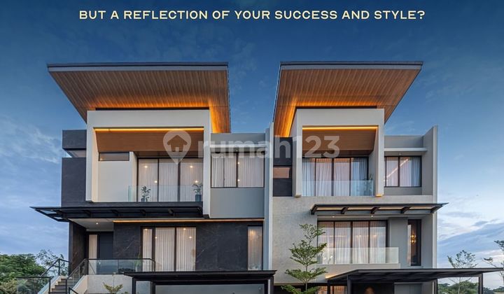 Rumah Premium Ardea At Heron Spring Gading Serpong Fasilitas Lift Dan Marmer