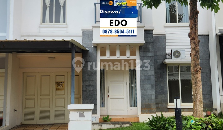 For Rent 2-Story House in Pascal Cluster Gading Serpong For Rent 2-Story House in Pascal Cluster Gading Serpong