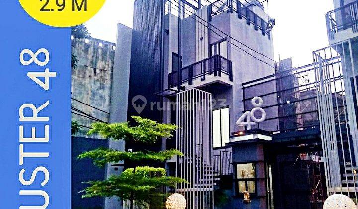 Rumah Mewah 3 Lantai Semi Furnished di Cipete Selatan Cilandak Jakarta 2