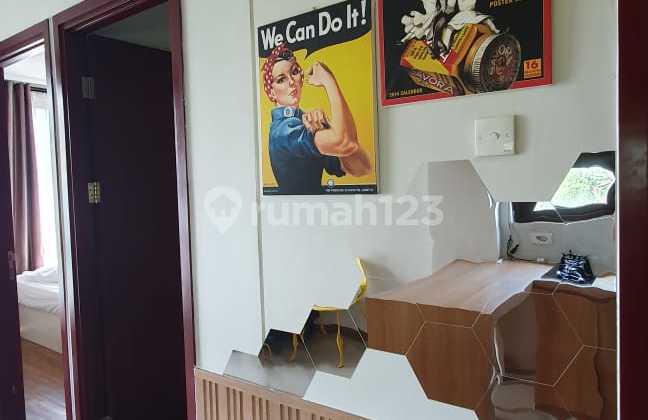 Apartemen Low Rise 2 Kmr Tidur, Vanya Park Bsd Apartemen Aventurine Blue Furnished 2 Kamar Tidur Bagus