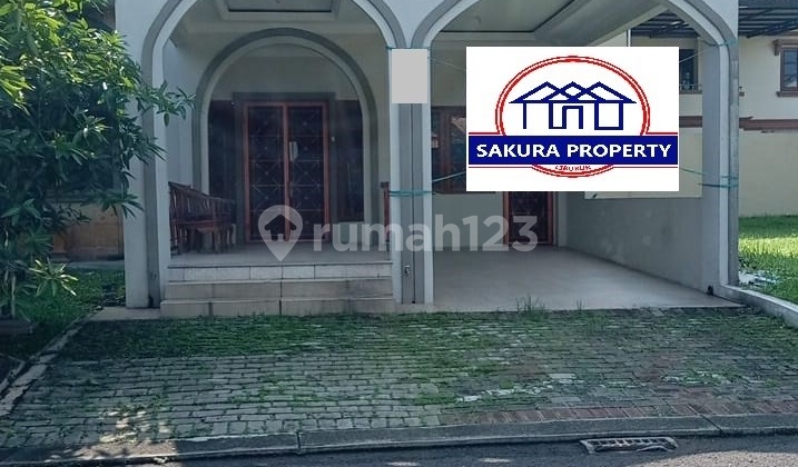 For Rent Furnished 2-Story House 200m² Ground Floor in Kota Wisata