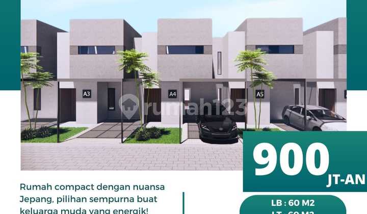 Rumah Baru Dp 0% Free Biaya2 Dekat Tol Jatiwarna One Gate System