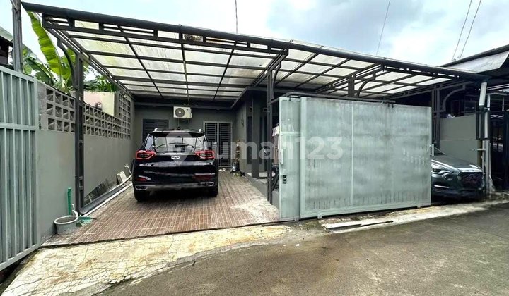 Dijual Cepat Rumah 1 Lantai Full Renovasi Dalam Cluster Dekat Tol