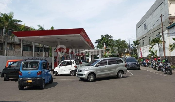 Cheap Sale Land with Gas Station & Office Bonus in Sawah Besar, Central Jakarta.