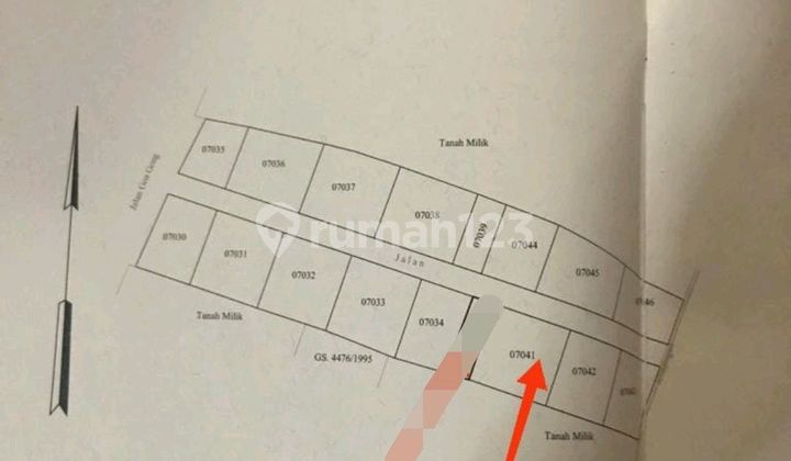 Tanah Kavling Dalam Komplek Bali Residence Goa Gong