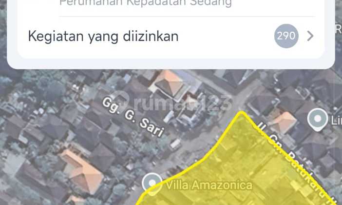 Land For Sale In Prime Location - Canggu, Tumbak Bayuh