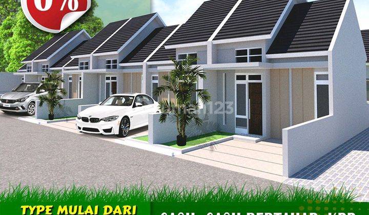 Rumah Minimalis Modern Exclusive Murah Dikota Cimahi- Sertifikat Hak Milik 1