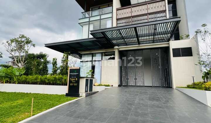For Sale New House Private Cluster Type B Area 450m2 in Garden Residence at Emeralda Golf Cimanggis