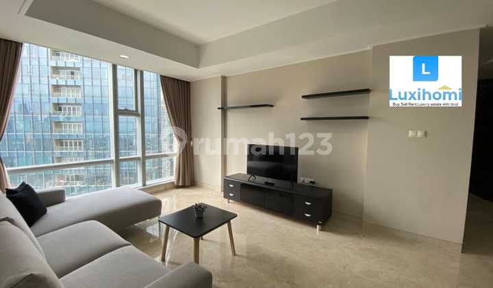 For Rent: MyHome Ciputra World 1 Apartment, South Jakarta, Semi Gross Area 164.24m2, 2+1 Bedroom Type High Floor, Furnished 2