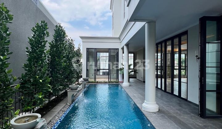 For Sale Brand New House American Classic 4 Floors Private Lift & Pool, Location in Kebayoran Baru-South Jakarta For Sale Brand New House American Classic 4 Floors Private Lift & Pool, Location in Kebayoran Baru-South Jakarta