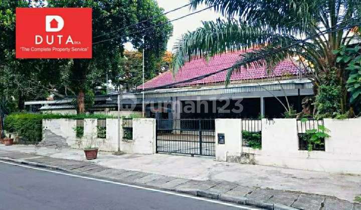 Dijual Rumah Hook Luas 695m2 di Jl Sawo Menteng Lokasi Premium Menteng Jakarta Pusat
