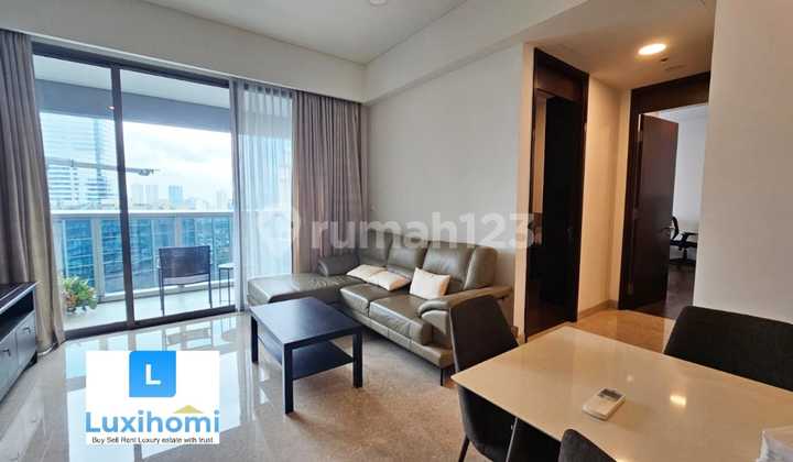 Besr Deal!!! Dijual Apartemen Anandamaya Residence Type 2Bedroom Sz 131m2, Furnish, High Floor, City View, Ready to Movein 2