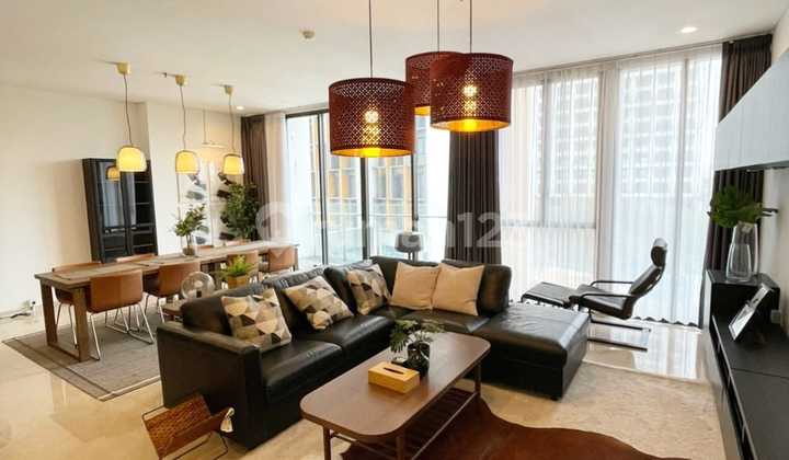 For Sale Izzara Simatupang Apartment 3 Bedrooms Size 199m² With Balcony, Private Lift Fully Furnished, Ready to Move In 2