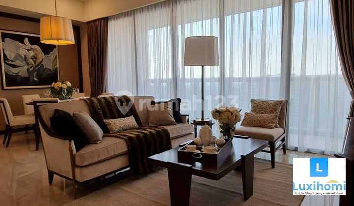 Disewakan Apartemen Anandamaya Residence Sz 175sqm Type 3Bed+1, High Floor, Full Furnish, Nice View