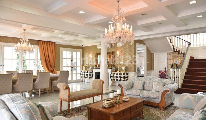 Dijual Rumah Modern Hoek, Brand New Furnish Mewah Luas 1.034m2, Lingkungan Tenang, Siap Huni, Pejaten Jakarta Selatan 2