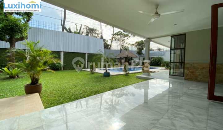 Dijual Cepat Rumah Mewah ada Private Pool, Luas 851m2 di Perumahan Teladan, Cipete, Jakarta Selatan