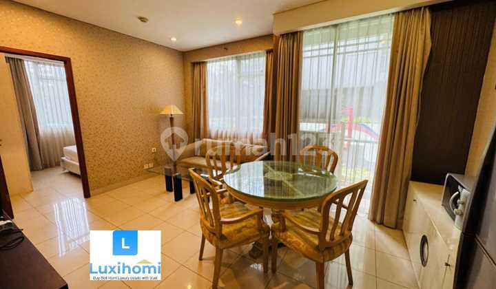 Disewakan Apartemen Kuningan Place Furnish 2bed+1 Sz 72m2 Low Floor View Taman  2