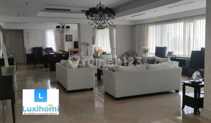 Dijual Cepat Apartemen SCBD Suites 3BR Sz 339,6m2 Furnish Newly Renovated High Floor  2