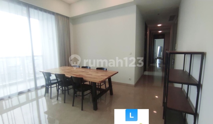 For Rent Anandamaya Residence Apartment 3 Bedroom Size 217m2 Furnished, Private Elevator High Floor 2