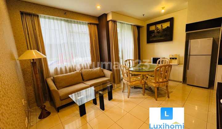 Disewakan Apartemen Kuningan Place Furnish 2bed+1 Sz 72m2 Low Floor View Taman 