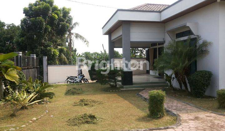 Rumah Tanah luas Lokasi dekat Arifin Ahmad 200 m dari ICS 1