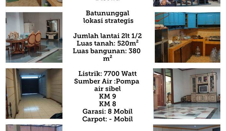 Disewa Rumah Bagus Semi Furnished di Batununnggal  1