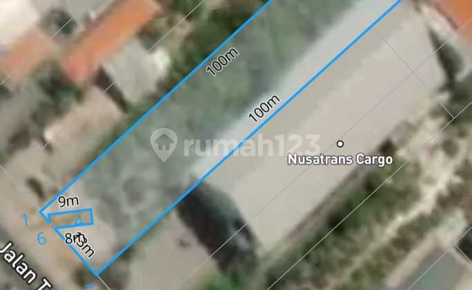 TANAH LANGKA DI TEUKU UMAR BARAT - ZONA PERDAGANGAN & JASA - AKSES 2 JALAN! ( JK )