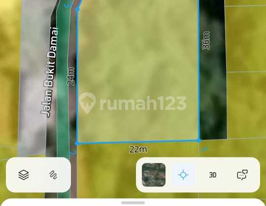 RARE OPPORTUNITY! STRATEGIC LAND IN JIMBARAN - JL. BUKIT DAMAI ( JK )