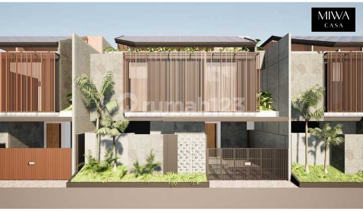 Off Plan Freehold New Brand Villa Modern Luxury Tumbak Bayuh Pererenan, Canggu