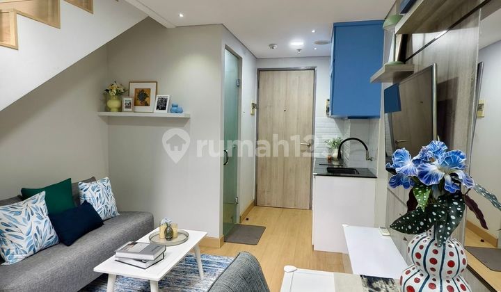 FOR SALE MRS APARTMENT AKASA PURE LIVING BSD STUDIO LOFT FULL FURNISHED