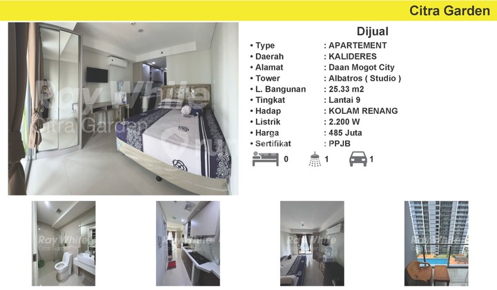 Dijual Apartment Bagus Daan Mogot City 0006-CHRHER