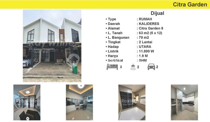 Sell Cheap Luxury House SHM Citra Garden 8 Kalideres West Jakarta 0011hey