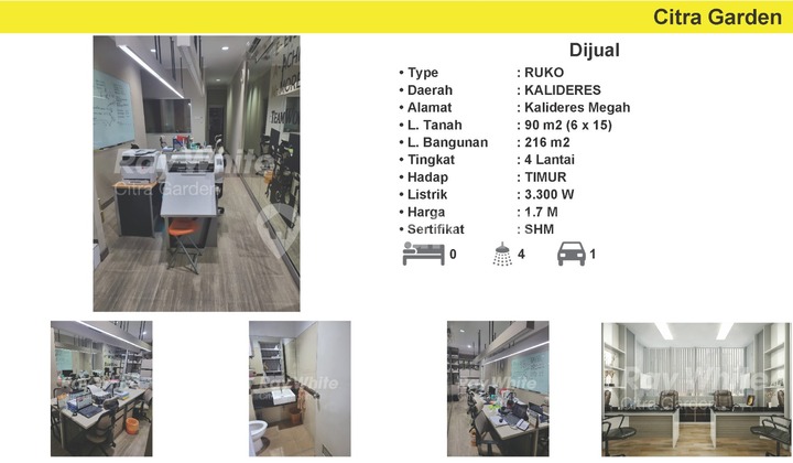 Dijual Ruko Kalideres Megah Jakarta Barat 0044-crs Dijual Ruko Kalideres Megah Jakarta Barat 0044-crs