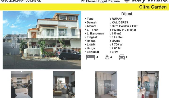 Jual Rumah Mewah Murah SHM Citra Garden 2 Ext Jakbar0042-Erd