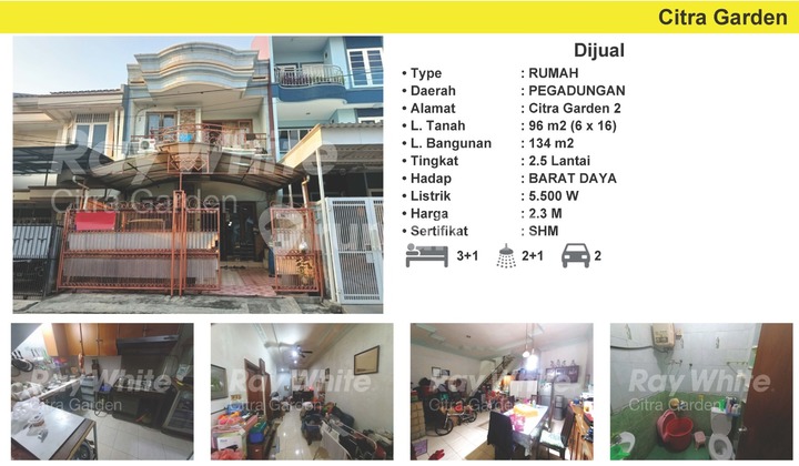 Jual Rumah SHM Citra Garden 2, Jakarta Barat 0010-Chrerlwid Jual Rumah SHM Citra Garden 2, Jakarta Barat 0010-Chrerlwid