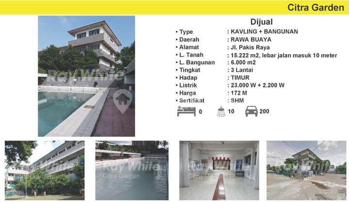 Dijual Ruang Usaha 15.222 m2 SHM Bojong Indah JakBar 0075-AHAHEY Dijual Ruang Usaha 15.222 m2 SHM Bojong Indah JakBar 0075-AHAHEY