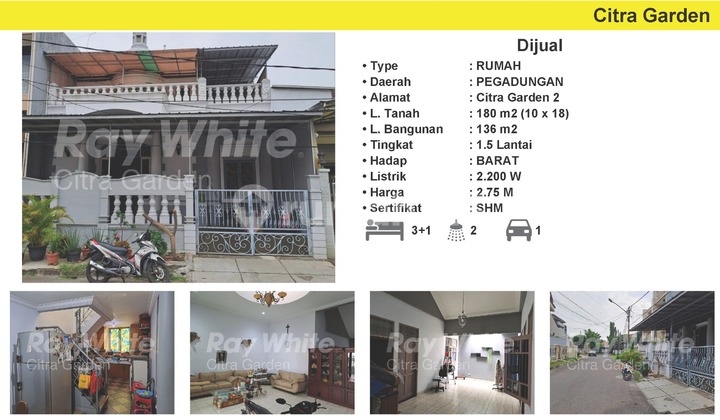 For Sale Nice House Citra Garden 2, West Jakarta 0061-DINPIO For Sale Nice House Citra Garden 2, West Jakarta 0061-DINPIO